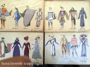 Disegni dei costumisti a Paperonly