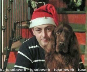Egidio Locatelli col suo setter