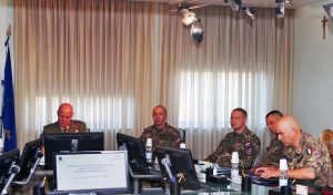 Viterbo - Visita della delegazione slovena alla scuola sottufficiali dell'Esercito