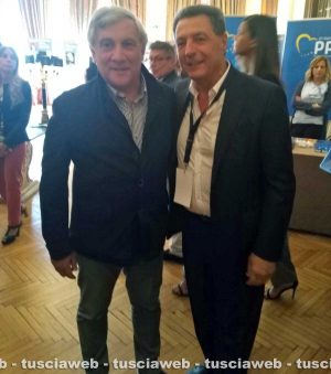 Antonio Tajani e Giulio Marini