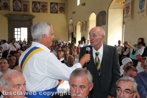 Viterbo - Santa Rosa - Trasporto 2017 - Il raduno dei facchini a palazzo dei Papi