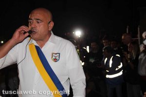 Trasporto macchina di Santa Rosa - Il capofacchino Sandro Rossi