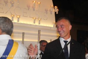 Viterbo - Santa Rosa - L'arrivo della fiaccola - Raffaele Ascenzi