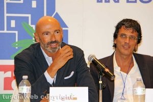 A sinistra Giulio Napolitano