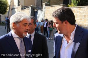 Nicolò D'Angelo e Matteo Renzi