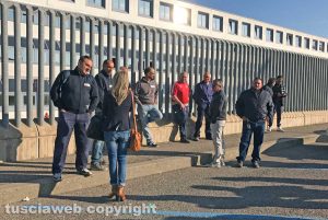 Viterbo - lavoratori della Maico di Orte in tribunale 