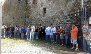 Fabrica di Roma - I funerali di Francesco Derìu