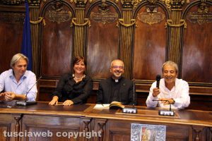 Viterbo - La presentazone della processione del "Patto d'amore"