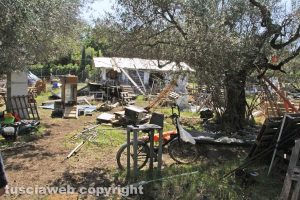 Viterbo - L'accampamento a valle Faul