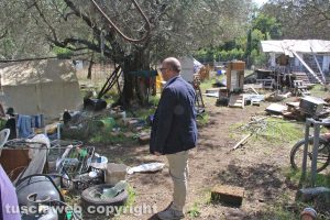 Viterbo - L'accampamento a valle Faul
