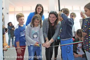 Viterbo - Baby pit stop, l'inaugurazione