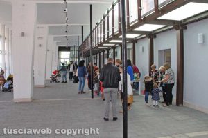 Viterbo - Baby pit stop, l'inaugurazione