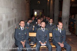 La messa in onore di san Matteo patrono della guardia di finanza
