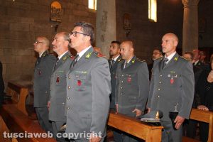 La messa in onore di san Matteo patrono della guardia di finanza