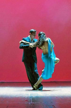 Massimo Polo e Oksana Nechytayalo
