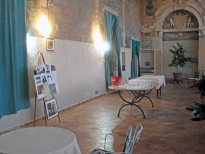 la Loggia cinquecentesca del Palazzo Ducale di Bagnaia