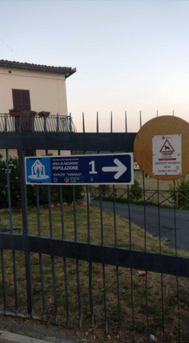 San Lorenzo Nuovo - Piano di emergenza - La cartellonistica