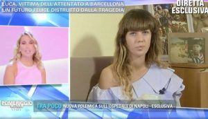 Chiara Russo a Pomeriggio 5