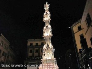 Viterbo - Santa Rosa - Gloria a piazza del Teatro