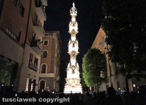 Viterbo - Santa Rosa - Gloria su via Marconi