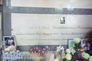 Lubriano - La cerimonia in onore di Giandomenico Pistonami