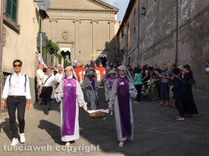 Viterbo - Il corteo storico di santa Rosa