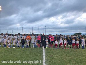 Viterbo - L'inaugurazione del campo sportivo a Villanova