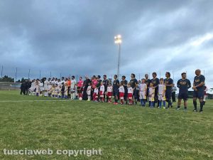 Viterbo - L'inaugurazione del campo sportivo a Villanova