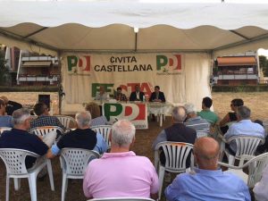 Civita Castellana - L'intervento di Mazzoli alla festa dell'unità