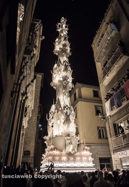 L'emozione di santa Rosa