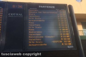 Viterbo - Corse sospese dalla Cotral