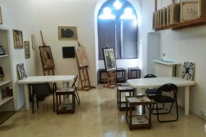 La sede dell’associazione culturale Next - scuola di Arti visive