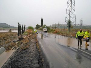 Tarquinia - Intervento in strada Grottelle