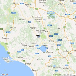 Terremoto - Lieve di scossa a Proceno