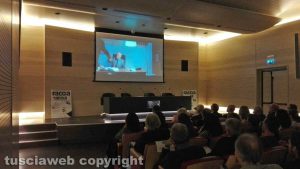 Viterbo - La proiezione del film Faccia a faccia