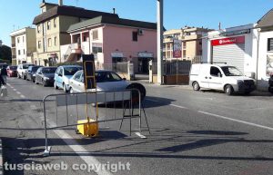 Viterbo - I lavori sulla Teverina