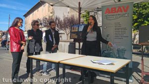 Bagnaia - Murales al passaggio pedonale - La consegna dei lavori