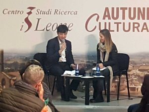 Viterbo - Eugenio Cipolla parla del suo libro 'Condannate Berlusconi' al centro studi Ricerca il Leone