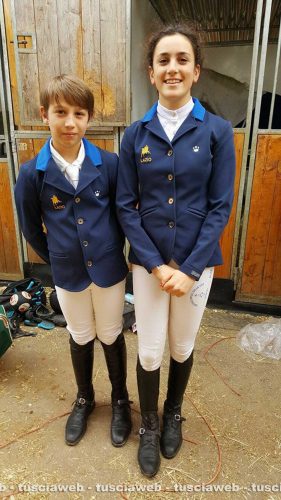 Alice Perugi e Gualtiero Nepi brillano alla fiera internazionale dei cavalli