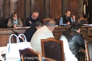 Viterbo - La riunione della seconda commissione