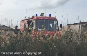 Tarquinia - Le ricerche dell'uomo disperso in mare