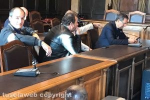 Viterbo - La riunione della seconda commissione