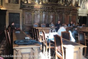 Viterbo - La riunione della seconda commissione