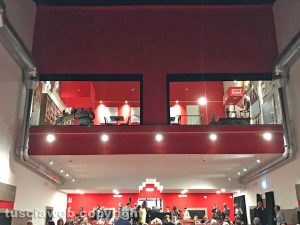 Viterbo - L'inaugurazione di teatro Caffeina