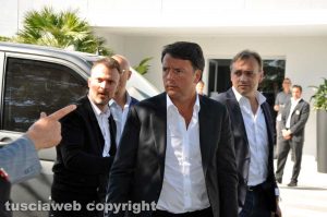 Matteo Renzi a Civita Castellana