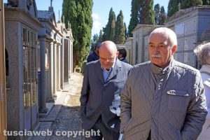 Ugo Sposetti assieme a Giuseppe Parroncini