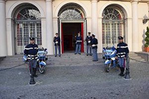 Viterbo - La banda della polizia in concerto all'Unione
