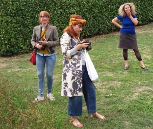 Blogger in visita nei giardini della Tuscia