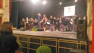 Viterbo - La banda della polizia in concerto all'Unione