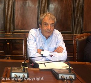 Viterbo - L'assessore Tonino Delli Iaconi